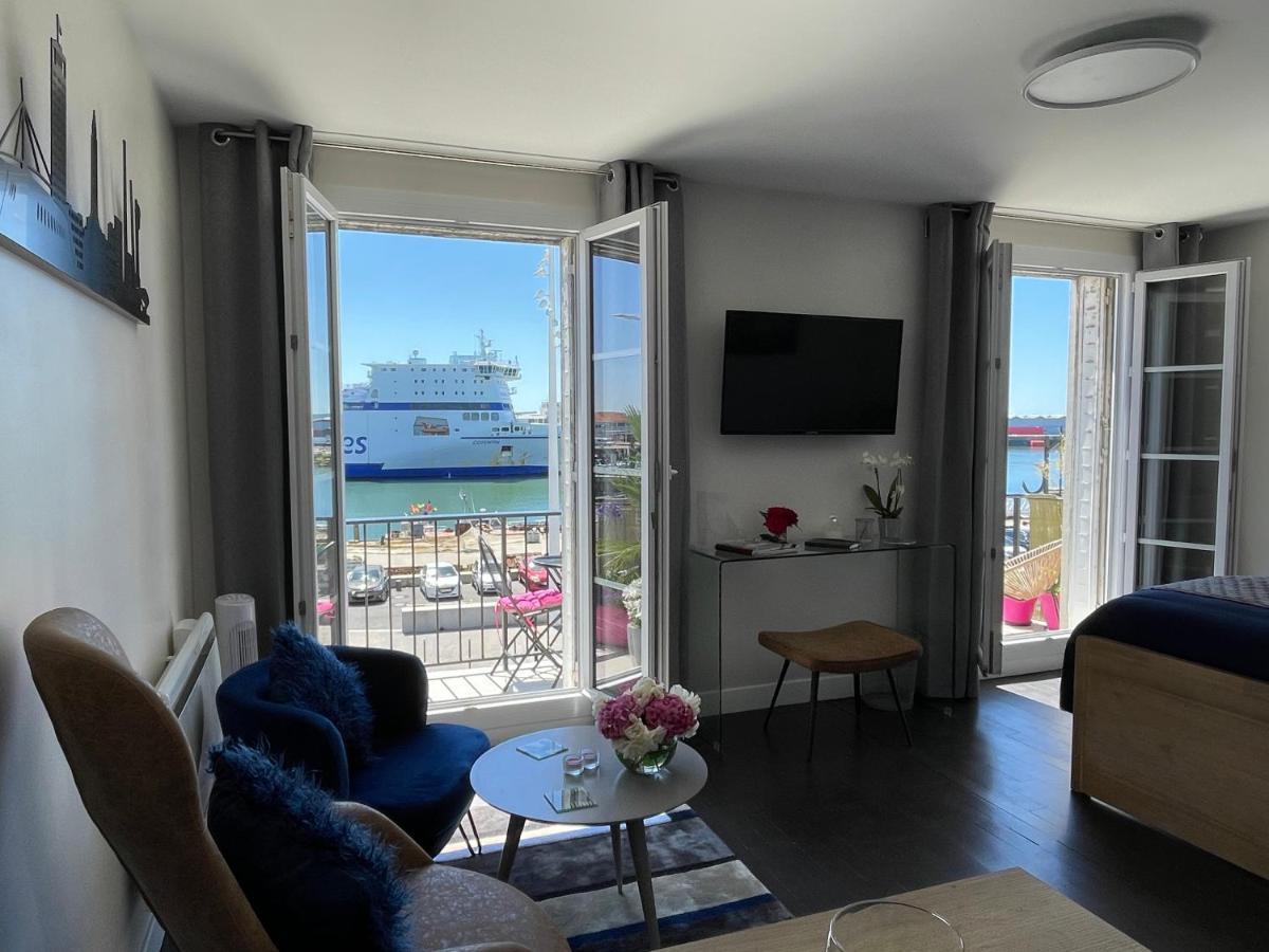 "L'Ancre" Studio Perret Pleine Vue Mer Le Havre Dış mekan fotoğraf