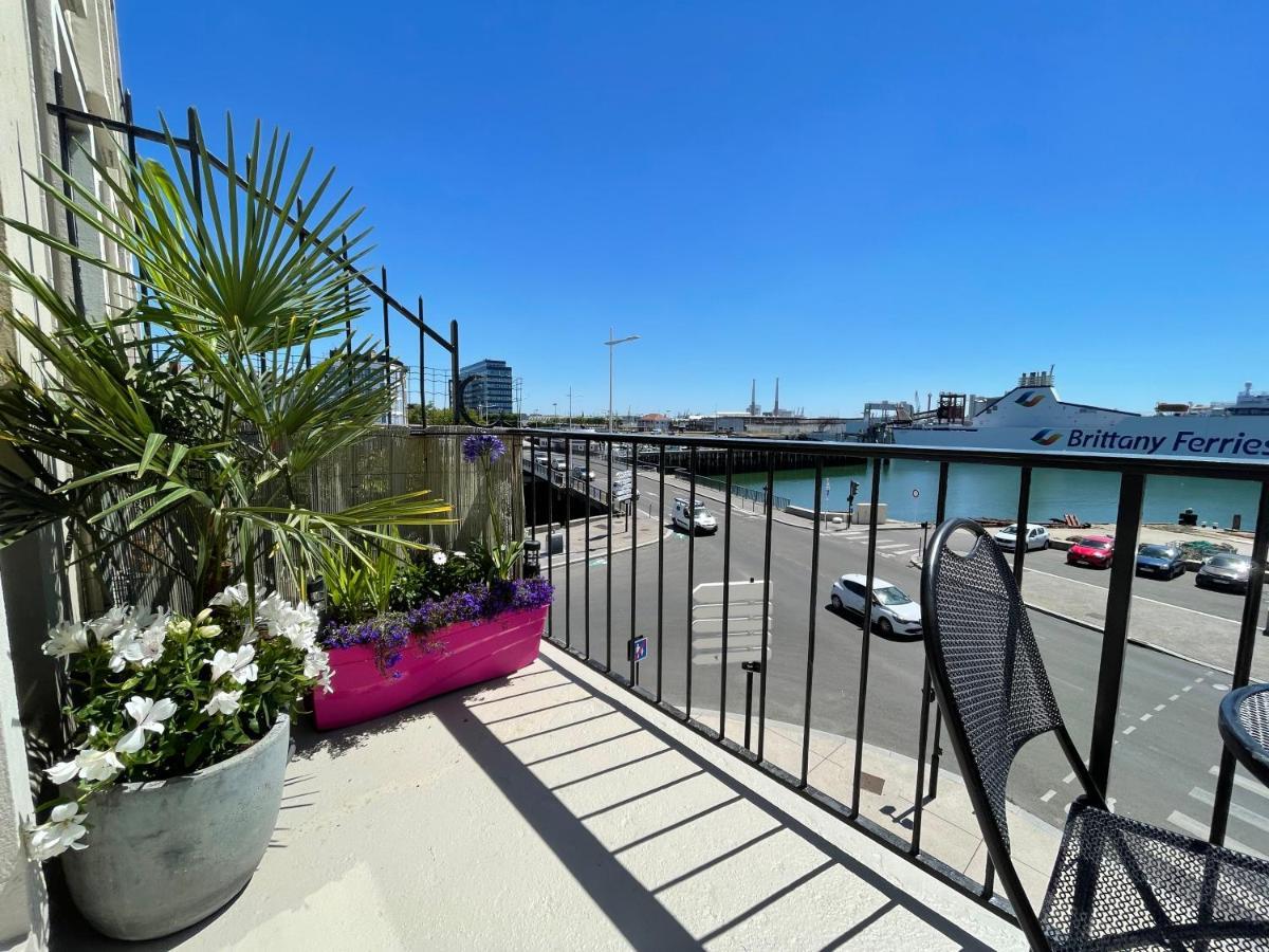 "L'Ancre" Studio Perret Pleine Vue Mer Le Havre Dış mekan fotoğraf